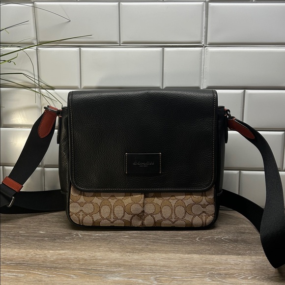 Coach Sprint Map Bag 25 Signature Jacquard crossbody - Picture 1 of 15